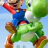 Mario and Yoshi Statue