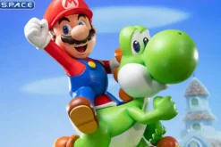 Mario and Yoshi Statue