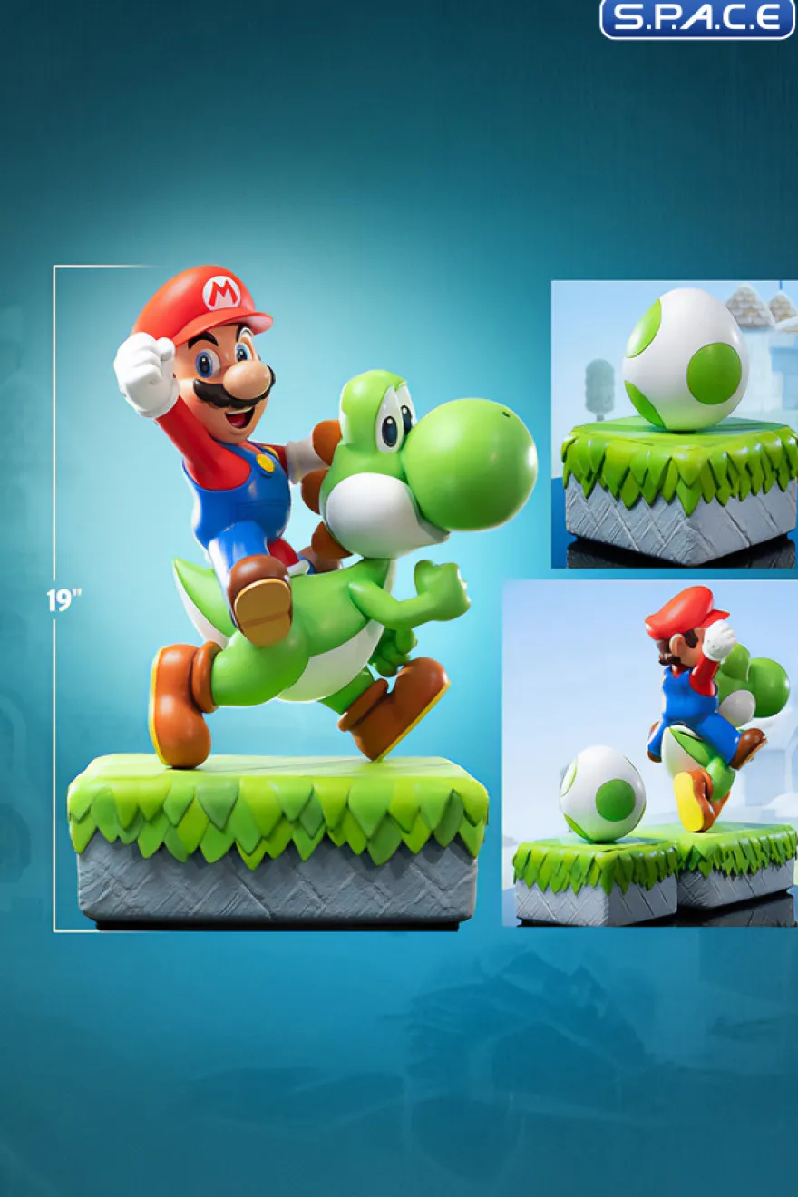 Mario and Yoshi Statue - Exclusive Version