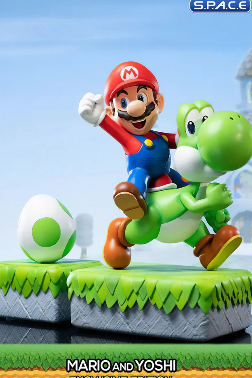 Mario and Yoshi Statue - Exclusive Version