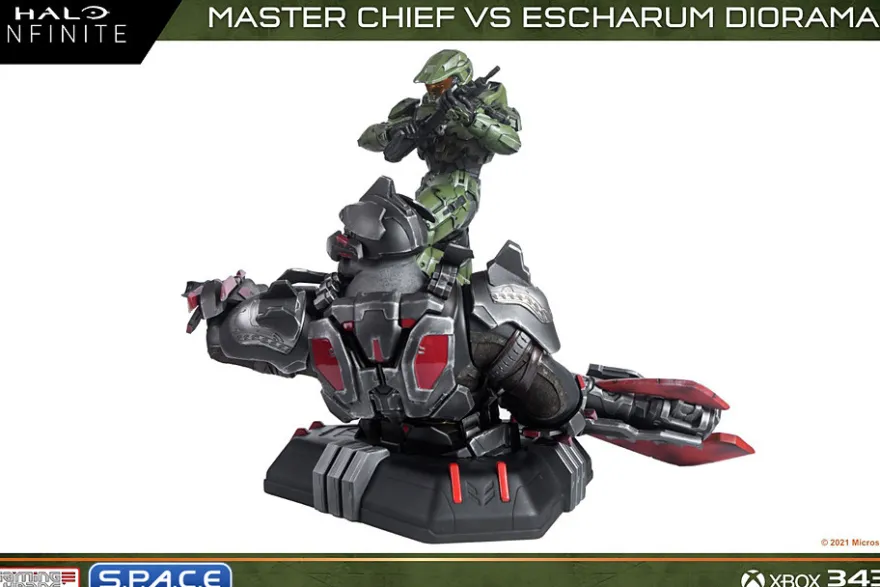 Master Chief vs. Escharum Diorama