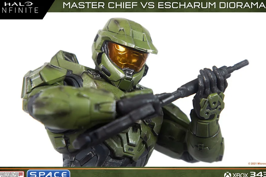Master Chief vs. Escharum Diorama