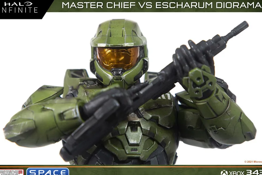 Master Chief vs. Escharum Diorama