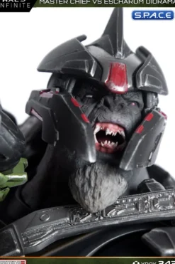 Master Chief vs. Escharum Diorama