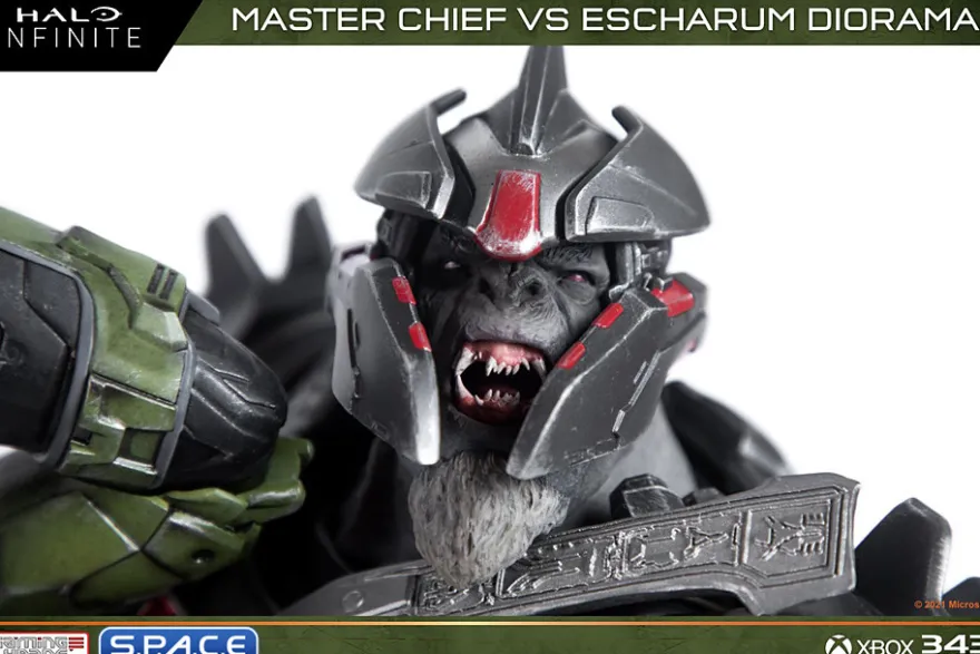 Master Chief vs. Escharum Diorama