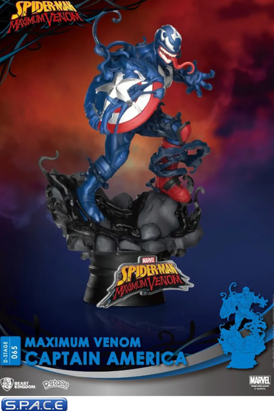 Maximum Venom Captain America