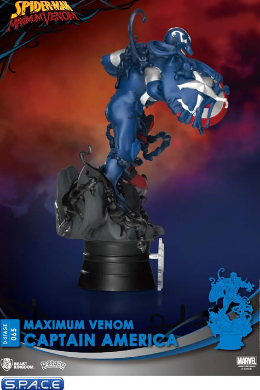 Maximum Venom Captain America
