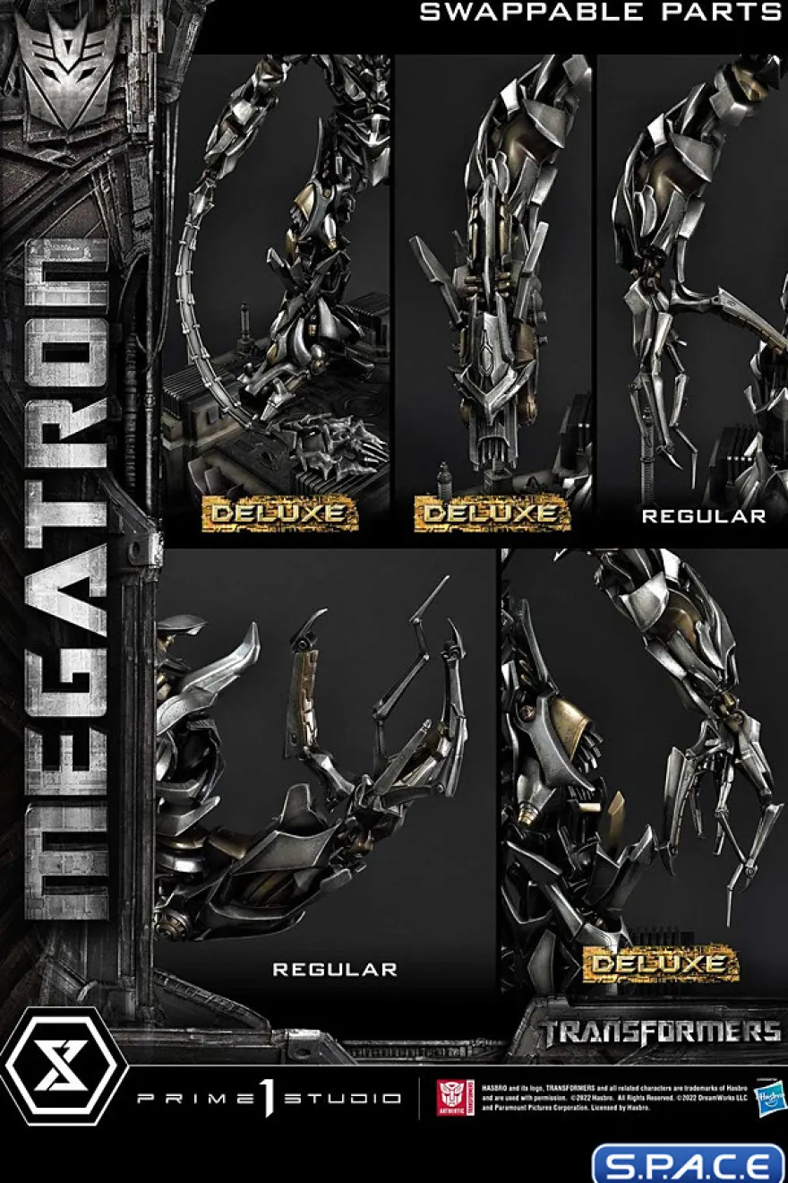 Megatron Deluxe Museum Masterline Statue
