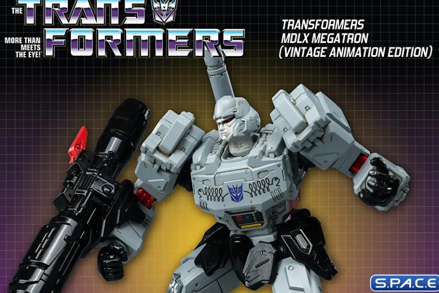 Megatron MDLX Collectible Figure - Vintage Animation Version