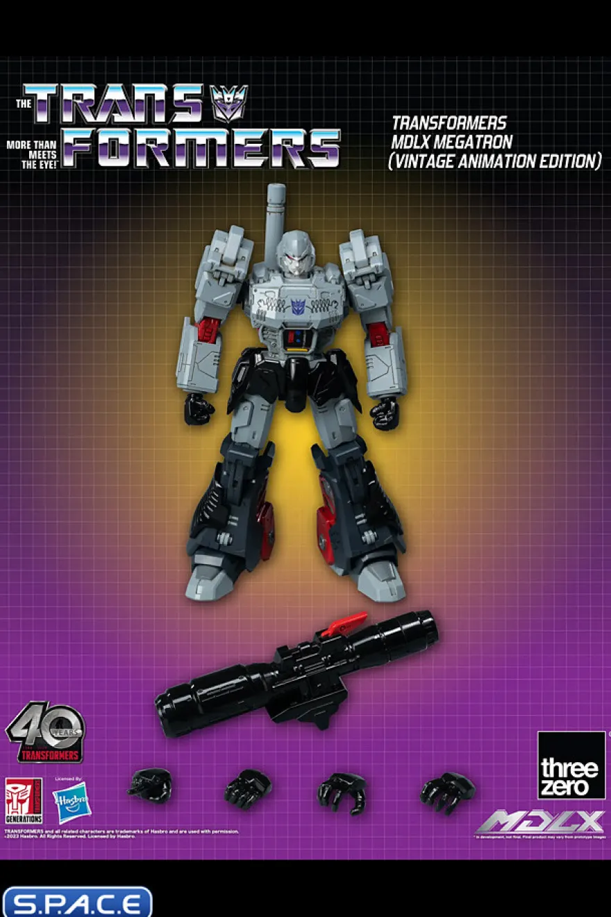 Megatron MDLX Collectible Figure - Vintage Animation Version