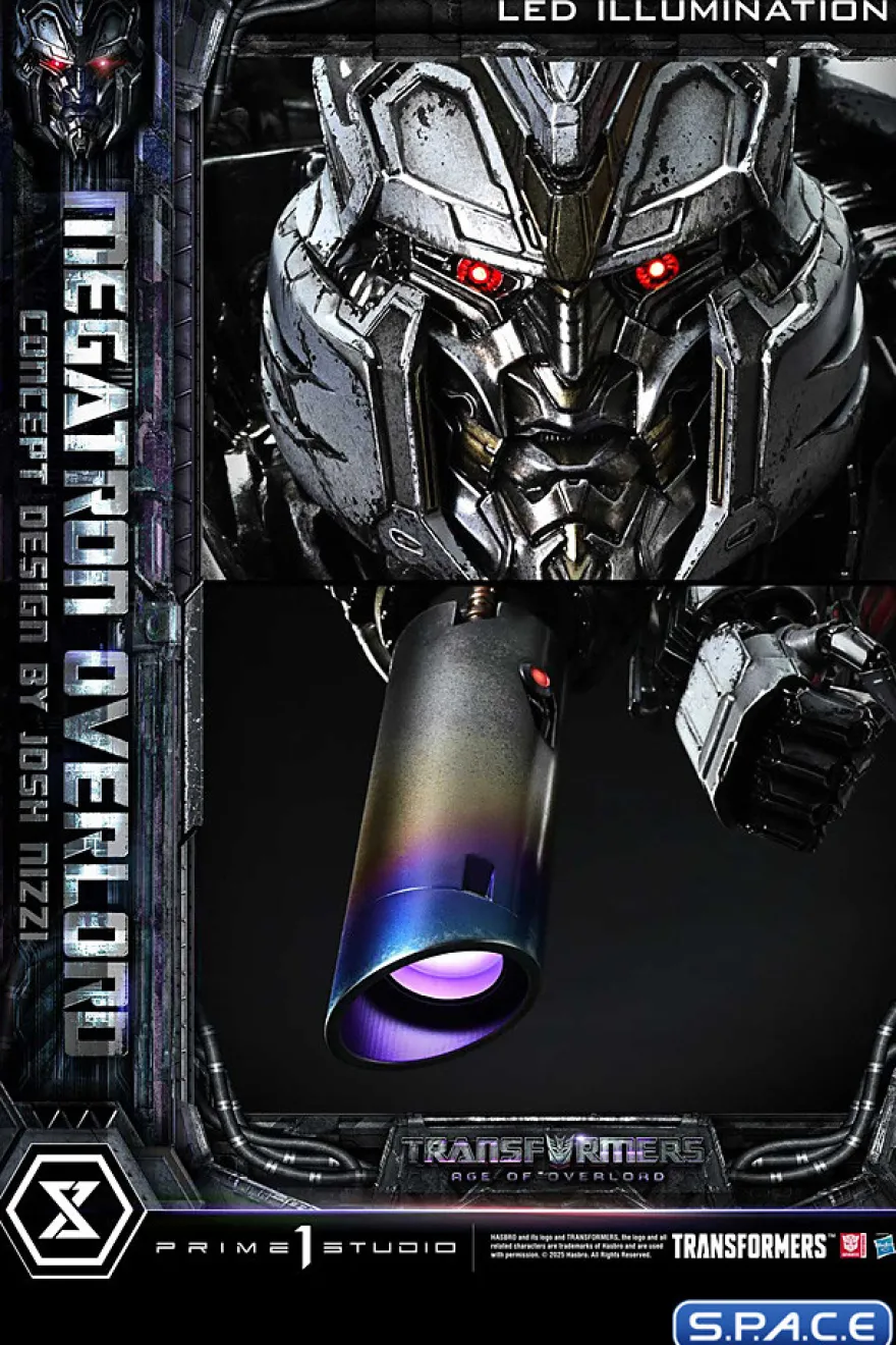 Megatron Overlord »Concept by Josh Nizzi« Museum Masterline Statue