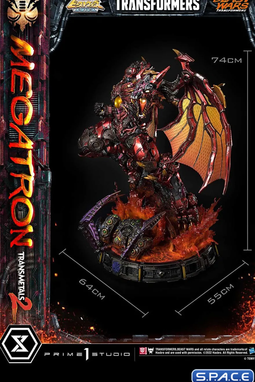Megatron Transmetal 2 Deluxe Premium Masterline Statue