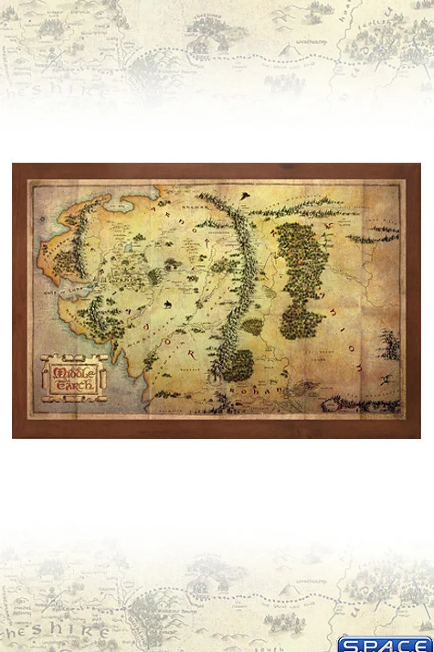 Middle-Earth Map