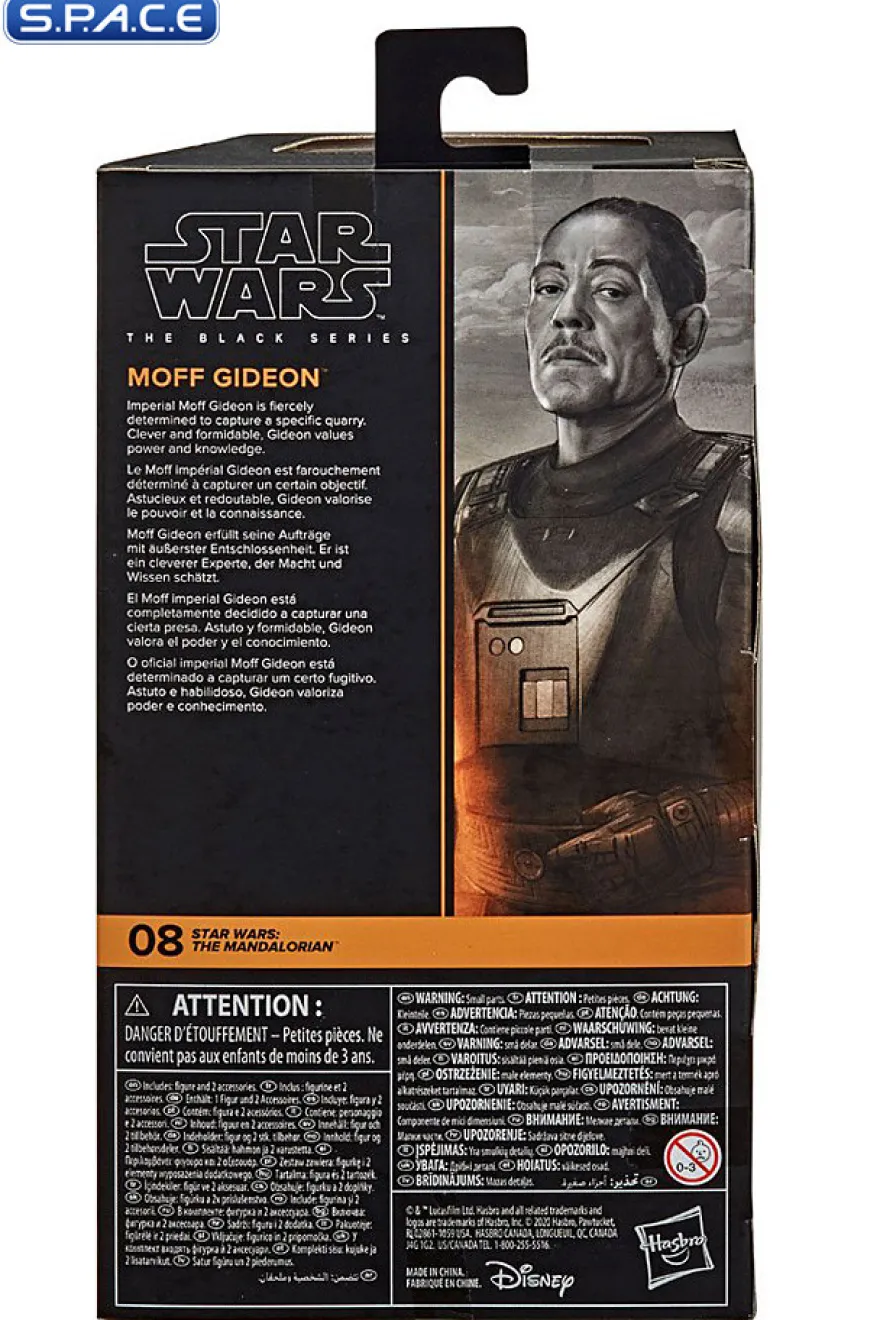 6" Moff Gideon from The Mandalorian