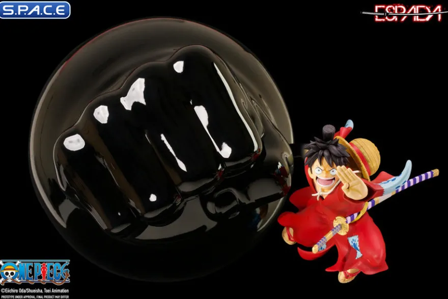 Monkey D. Luffy Wall Statue