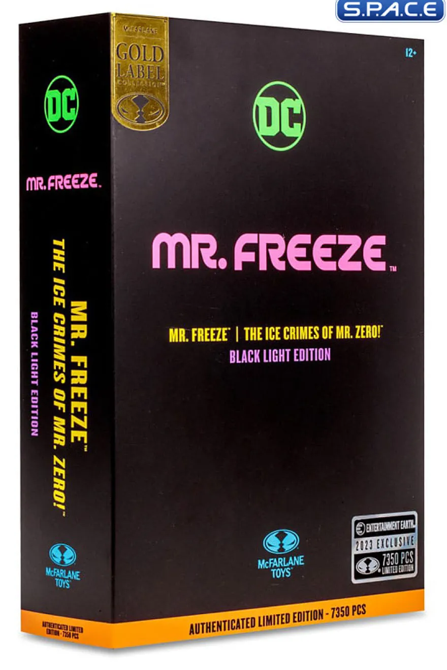 Mr. Freeze from The Ice Crimes of Mr. Zero - Black Light Edition