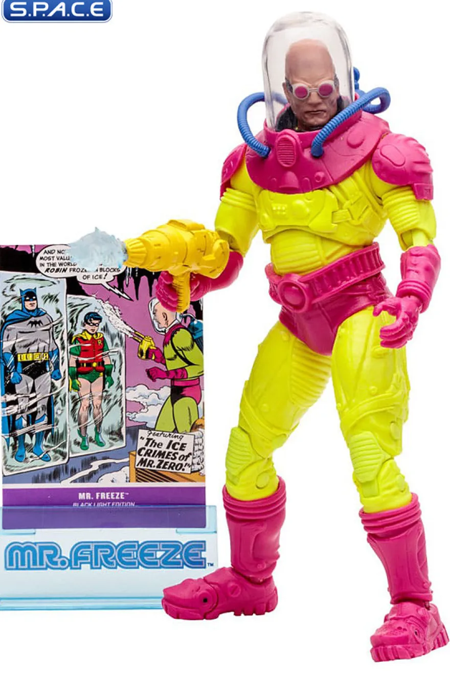 Mr. Freeze from The Ice Crimes of Mr. Zero - Black Light Edition