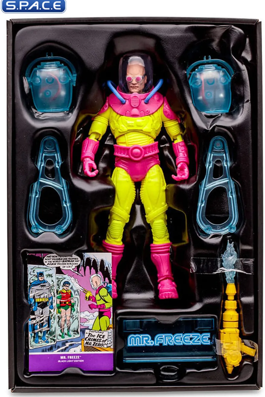 Mr. Freeze from The Ice Crimes of Mr. Zero - Black Light Edition
