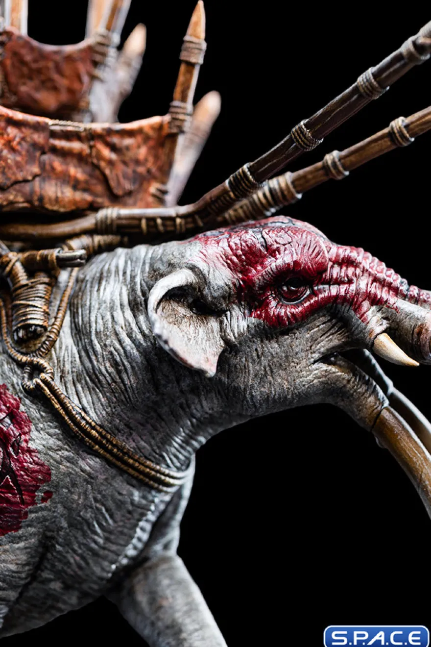 Mumak in Battle Mini-Statue