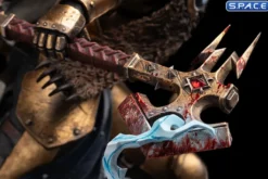 Neave Blacktalon the God-King's Assassin Statue