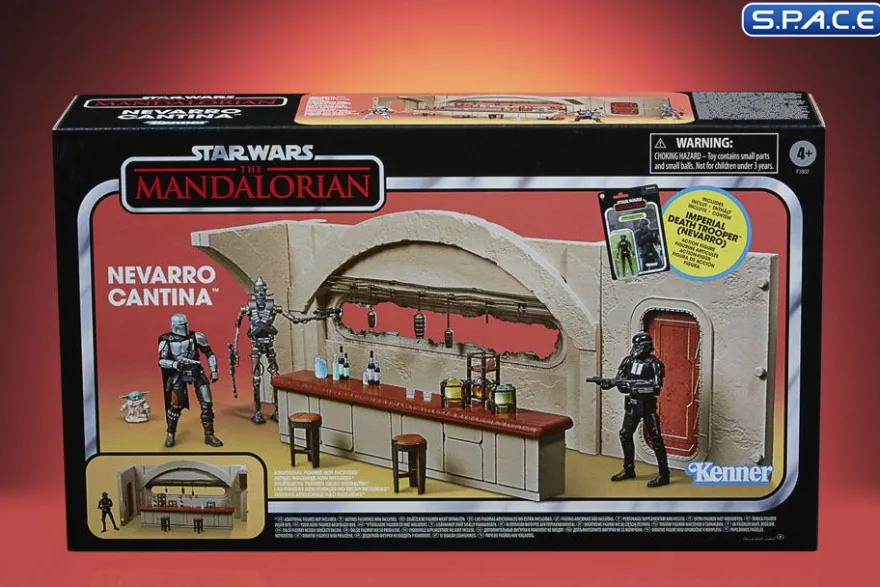 Nevarro Cantina with Imperial Death Trooper