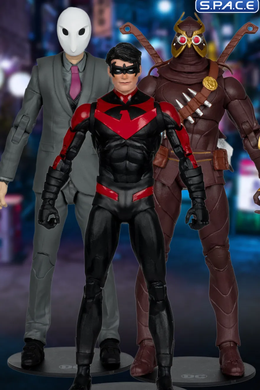 Nightwing vs. Talon & Owl from Batman: The Court of Owls 3-Pack (DC Multiverse)