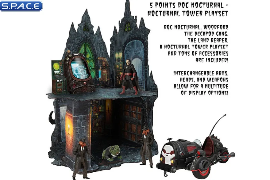 Nocturnal Tower Playset 5 Points Box Set