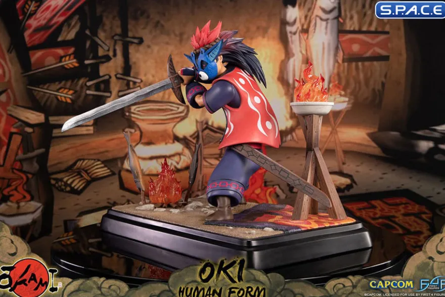 Oki Human Form Statue