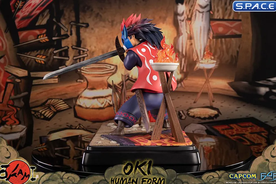 Oki Human Form Statue