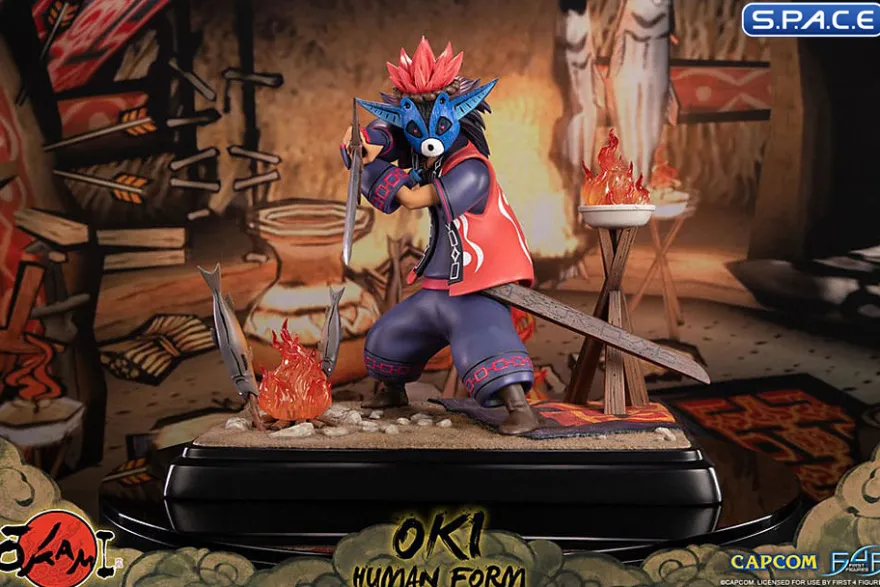 Oki Human Form Statue