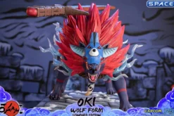 Oki Wolf Form Statue
