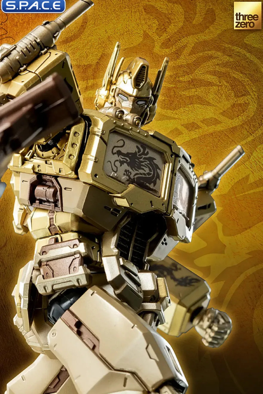 Optimus Prime MDLX Collectible Figure - Year of the Dragon Version