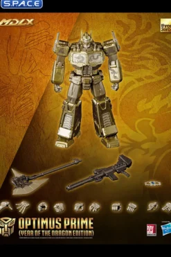 Optimus Prime MDLX Collectible Figure - Year of the Dragon Version