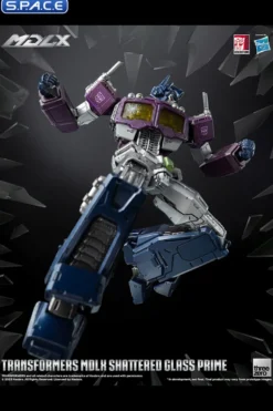 Optimus Prime MDLX Collectible Figure - Shattered Glass Version