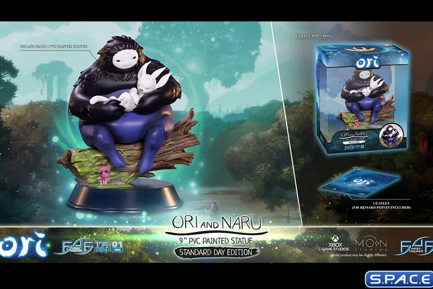 Ori & Naru PVC Statue - Day Variation