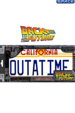1:1 OUTATIME License Plate