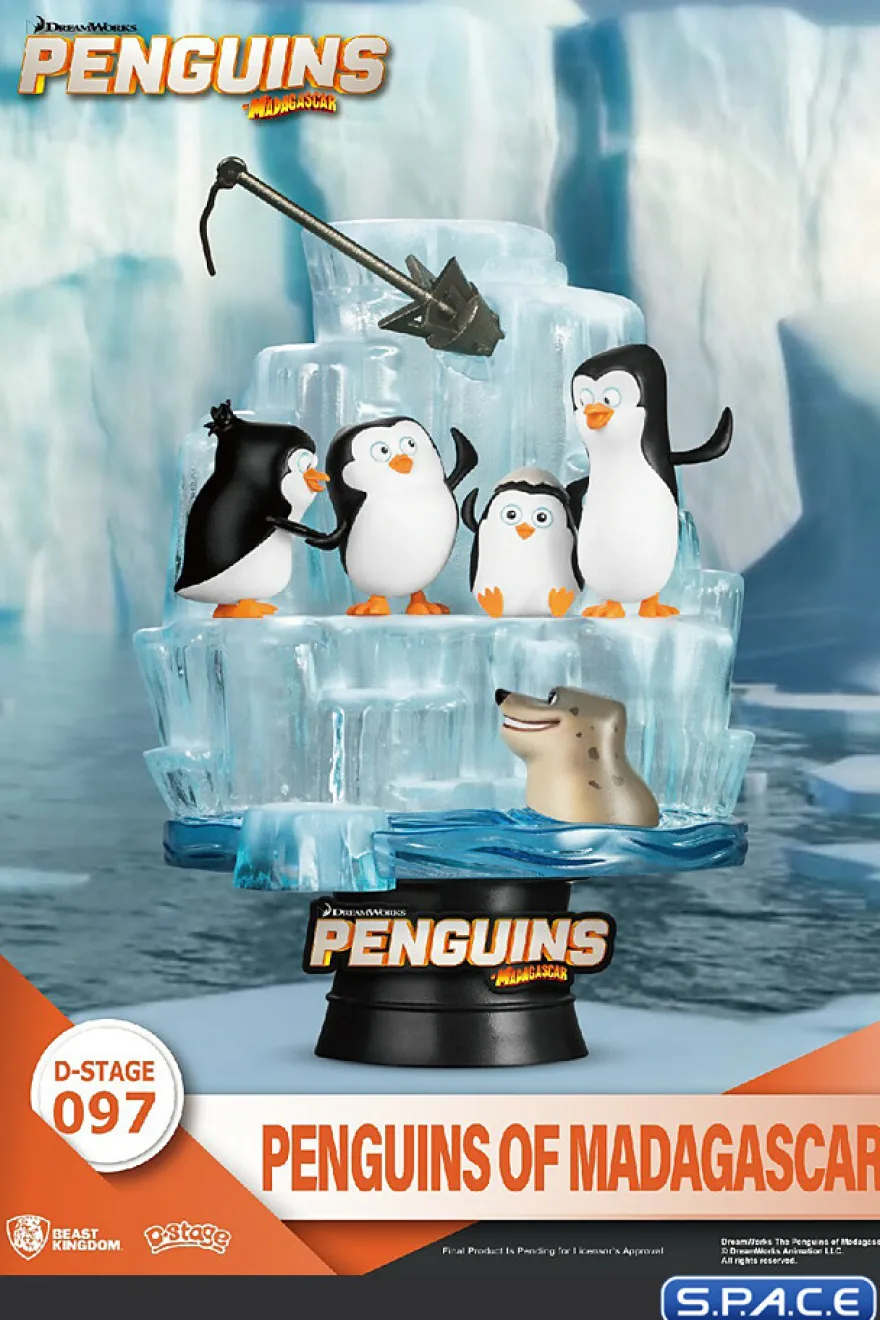 Penguins of Madagascar Diorama Stage 097