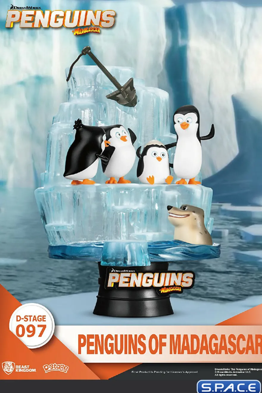 Penguins of Madagascar Diorama Stage 097