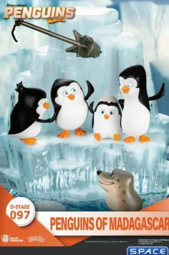 Penguins of Madagascar Diorama Stage 097