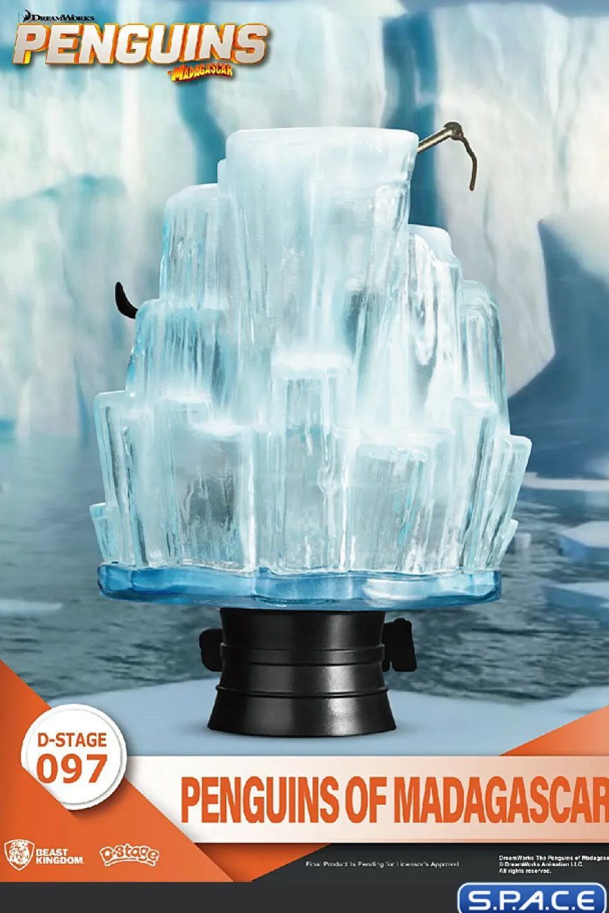 Penguins of Madagascar Diorama Stage 097