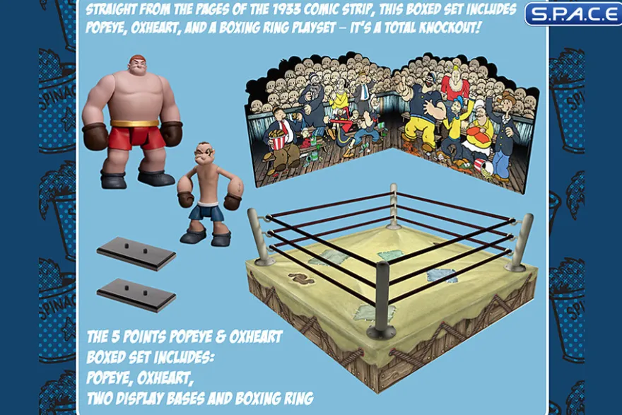 Popeye & Oxheart 5 Points Box Set