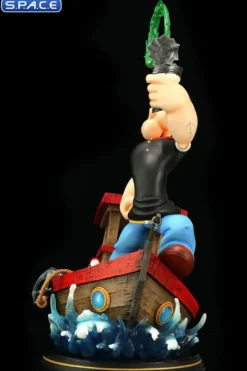 Popeye Statue - Olive Boat Version