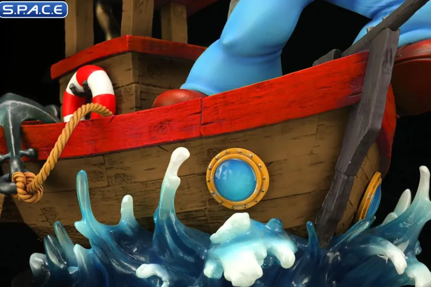 Popeye Statue - Olive Boat Version