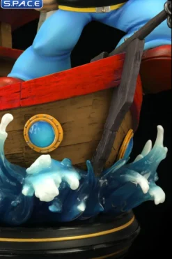 Popeye Statue - Olive Boat Version