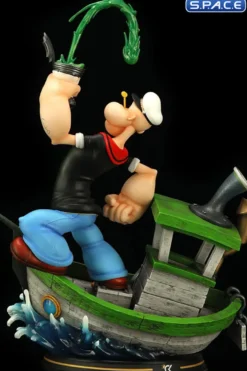 Popeye Statue - Spinach Boat Version