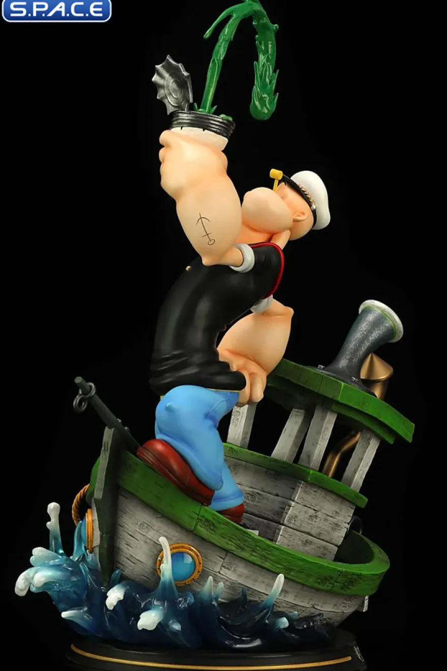 Popeye Statue - Spinach Boat Version