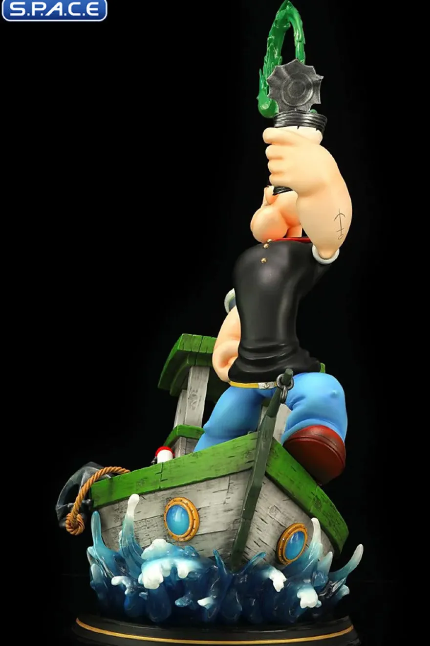 Popeye Statue - Spinach Boat Version