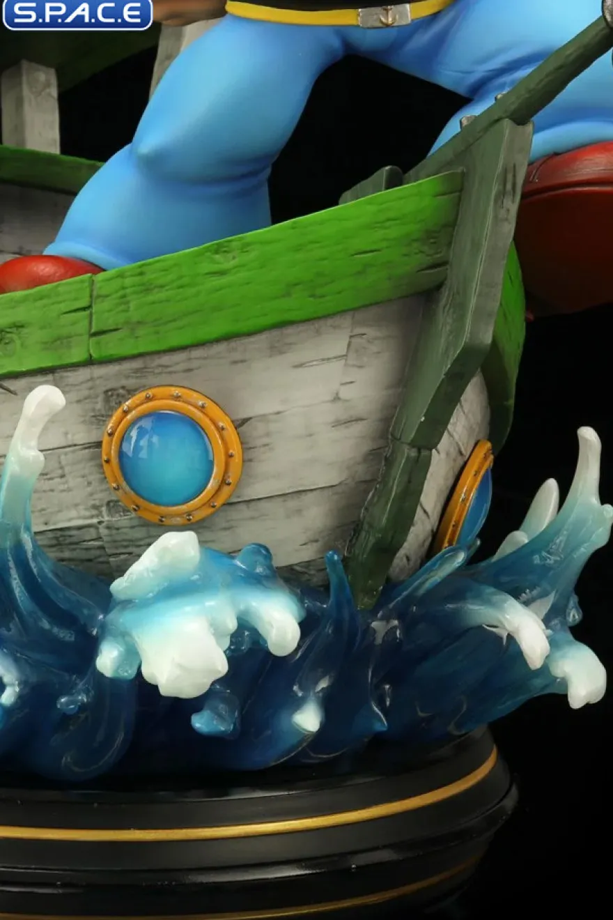 Popeye Statue - Spinach Boat Version