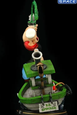 Popeye Statue - Spinach Boat Version