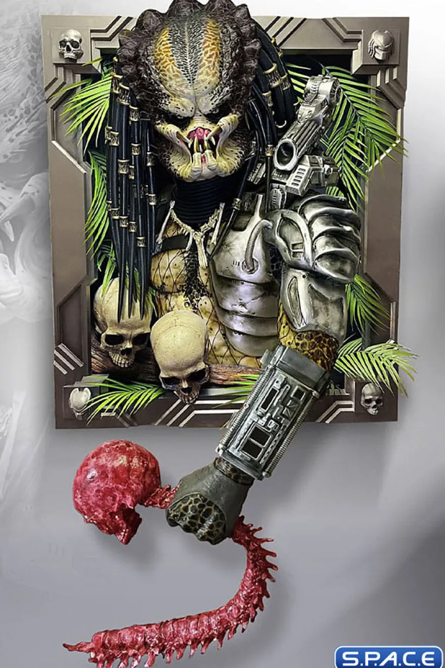 1:1 Predator Life-Size Wall Sculpture